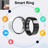 Wearable Ceramic Smart Ring New NFC Multifunctional Intelligent Ring For Android iphone Heart Rate Technology Finger Smart Rings