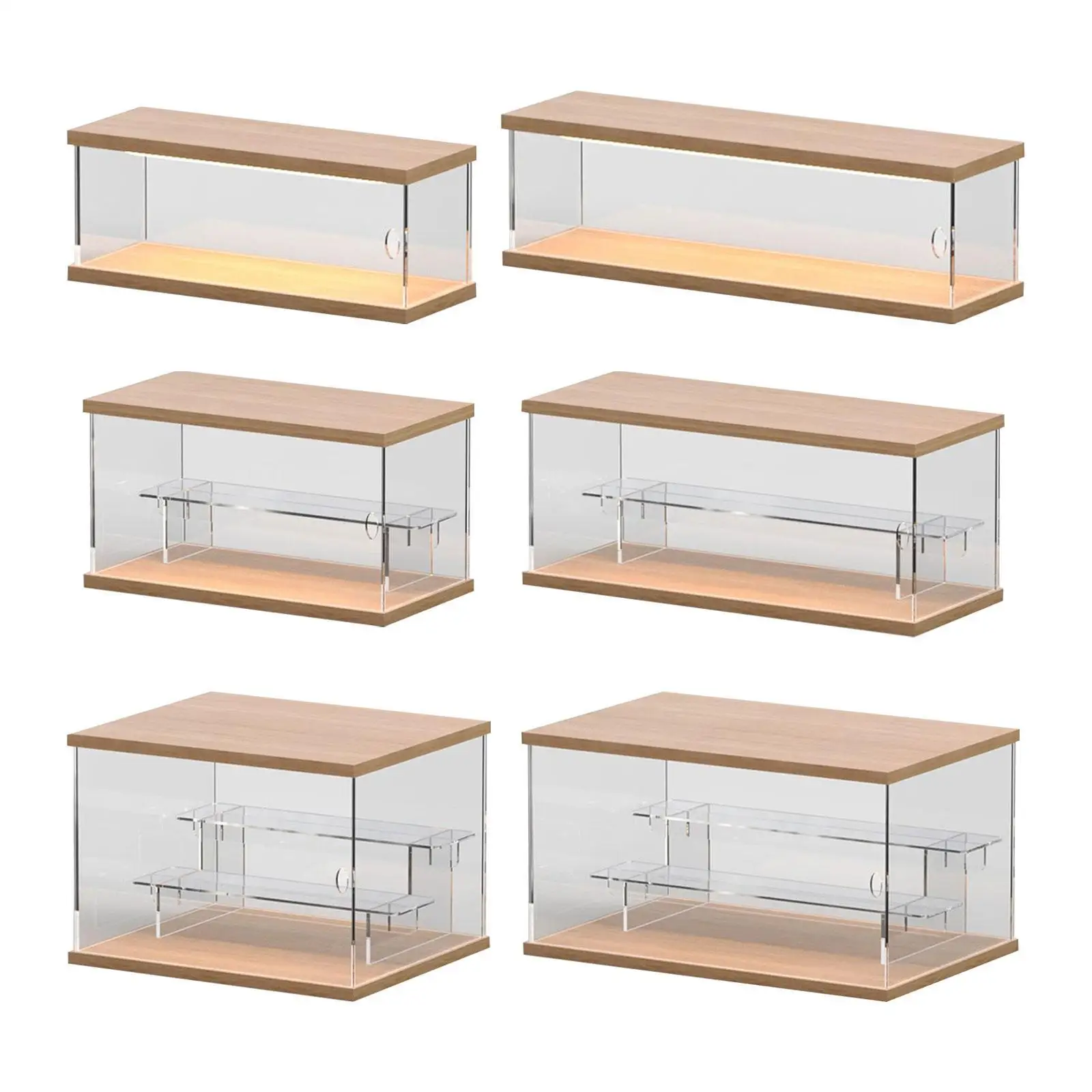 1/64 Scale Diecast Model Car Display Case Stackable Organizer Stand Storage