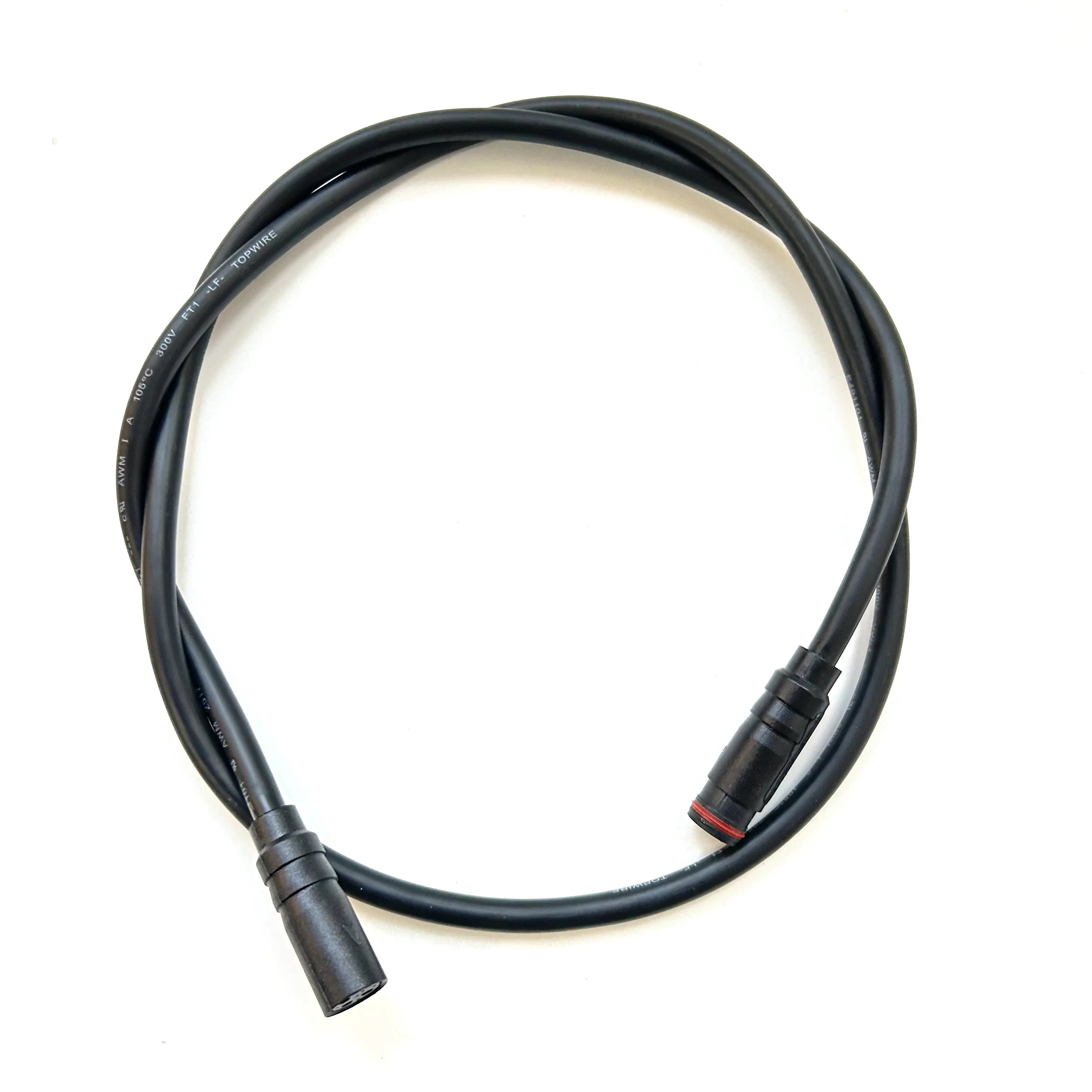 Cusmade Motor Cable 1309A Extension L=1000mm 9Pin Male And Female Spare Cable For Ebike