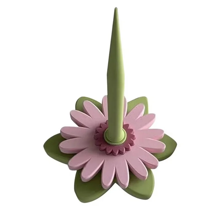 

Одиночный вращающийся держатель для шариков из пряжи LBER, пластиковый держатель для пряжи для вязания крючком или хранение шариков для пряжи для вязания крючком и принадлежности для вязания крючком