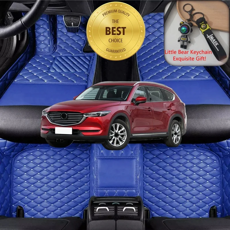 

Customized Fit for Mazda CX-8 2017-2026 Car Floor Mats Car Accessories Tailored Luxury Auto Carpet Mats Left/Right-hand Drive