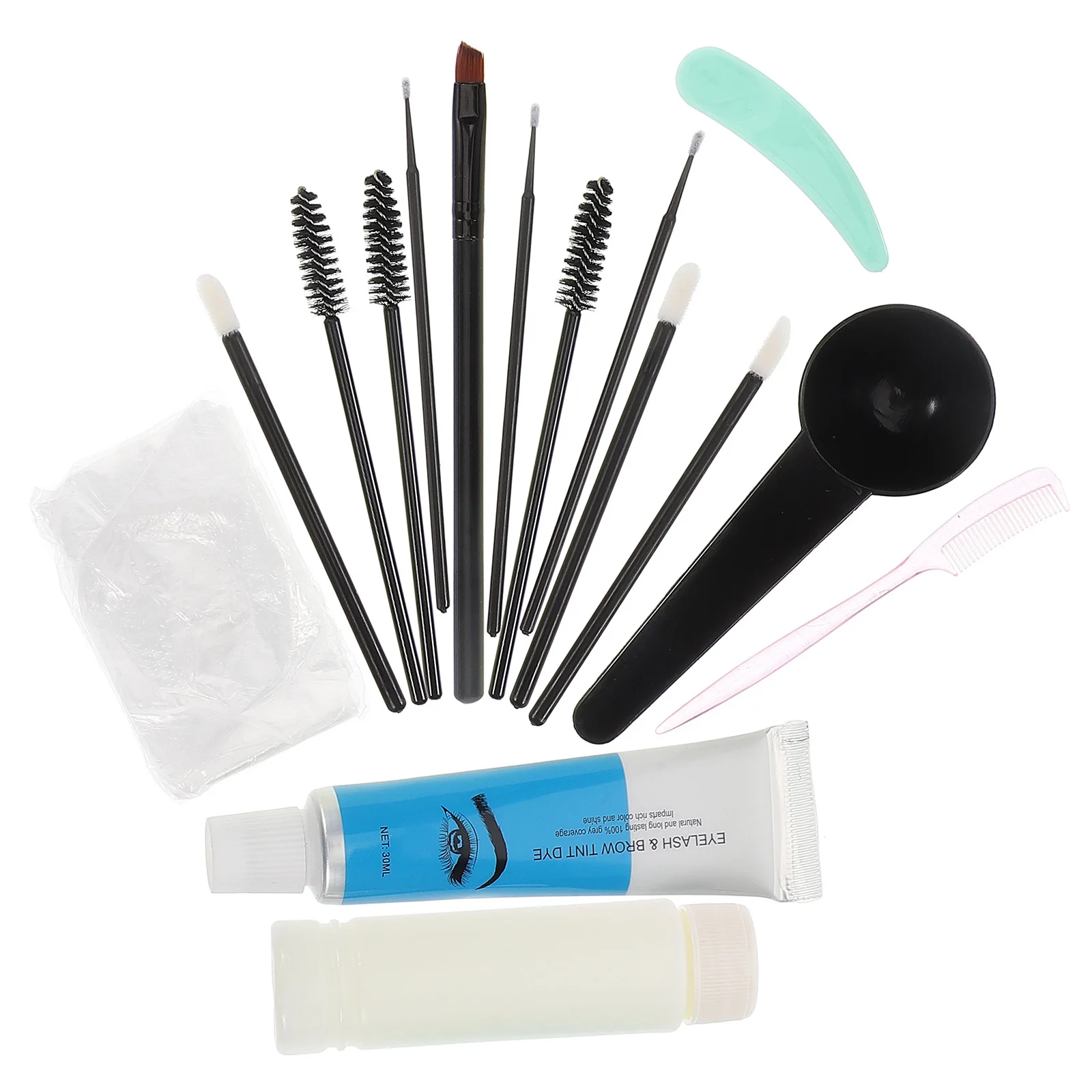 

1Set Eyebrow Coloring Kit Dark Brown Brow Gel Waterproof Long-Lasting DIY Eyebrow Soap with Brush Brow Tint Styling Tool Set