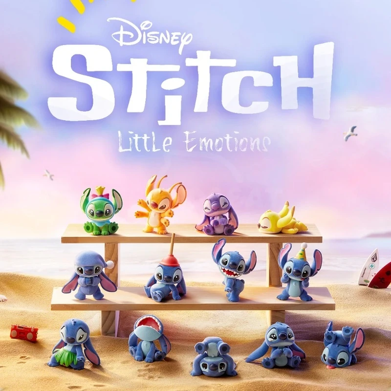 

100% Genuine Little Emotions Series Blind Box Kawaii Anime Figure Cute Doll Trendy Desktop Ornaments Mystery Collectible Toy