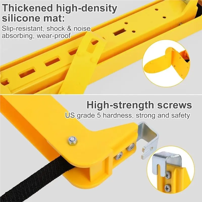 [NEW!A08R】 Heavy-Duty Indoor AC Mount Bracket, Secure Stable Mini Split Wall Mounting Support For Ductless Air Conditioner