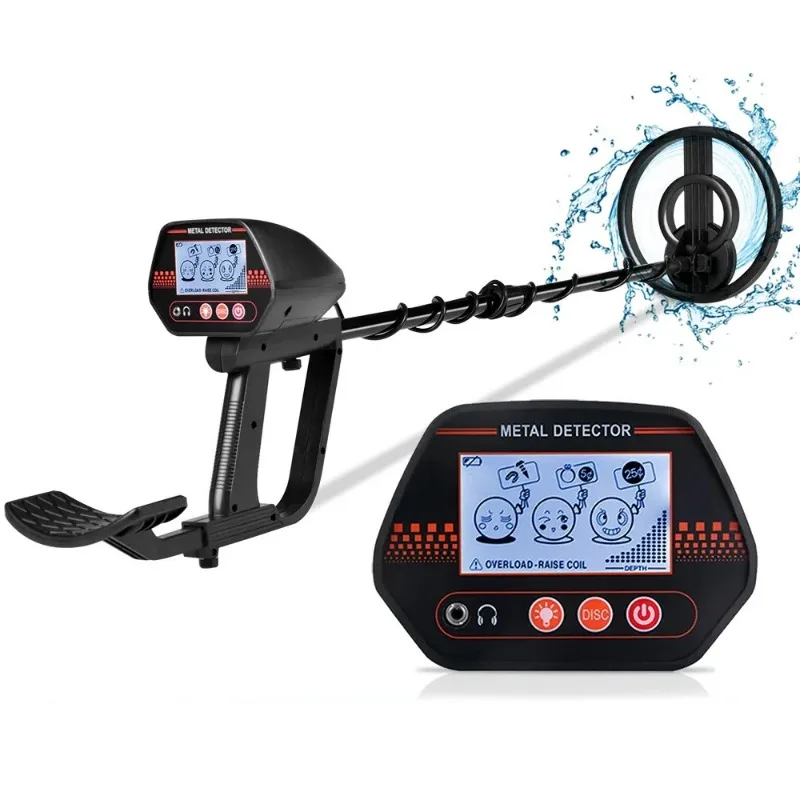 Kids Metal Detector Outdoor Treasure Hunter Underground Gold Silver Copper Detecting Educational Toy Tool Set