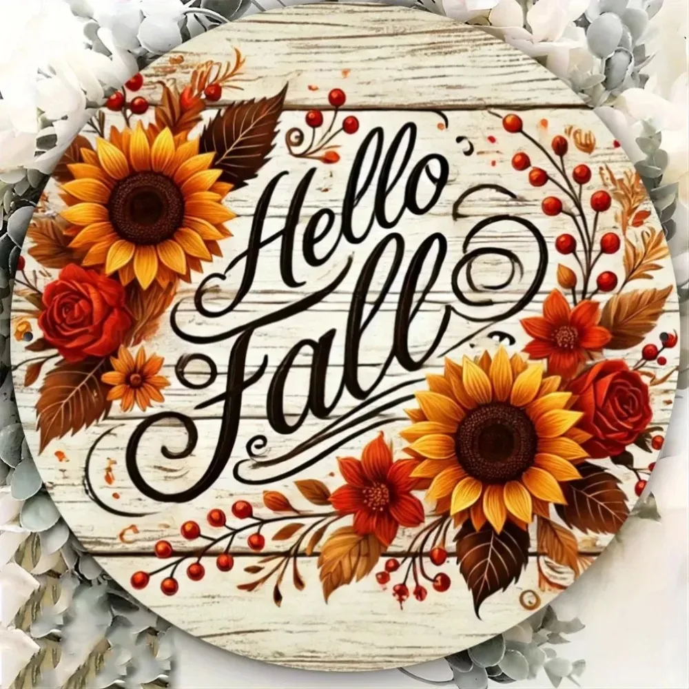"Hello Fall" Rustic…
