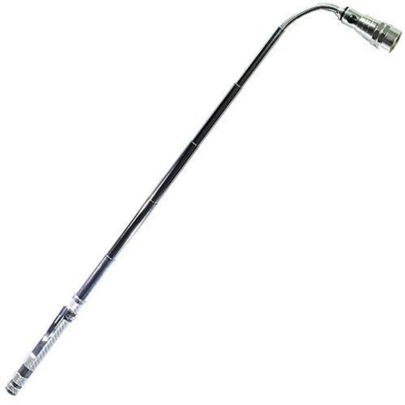 Portable Multi-functional Telescopic 3 LED Flashlight Extendable Torch with Magnetic for Head Pick Up Tool Accessories