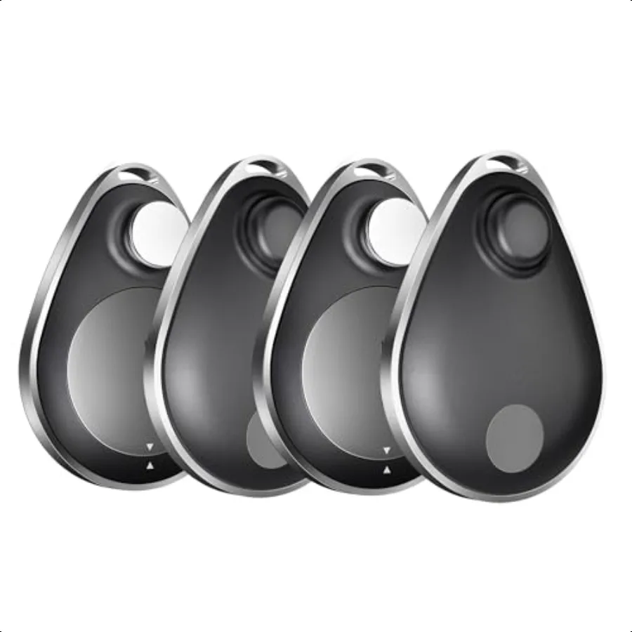 

Utag GPS Tracker for 4pack Key Finder Works with Apple Find My iOS only IP67 Waterproof Lost Mode No Extra Monthly fee Bluetoot