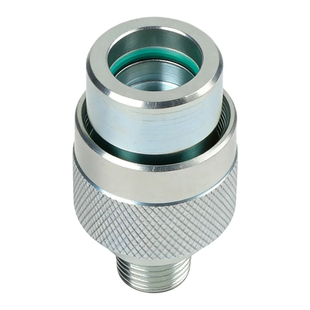Hydraulic Quick Connector Set with NPT38 Thread Suitable for Hydraulic Jacks and Equipment Compatible with Multiple Models