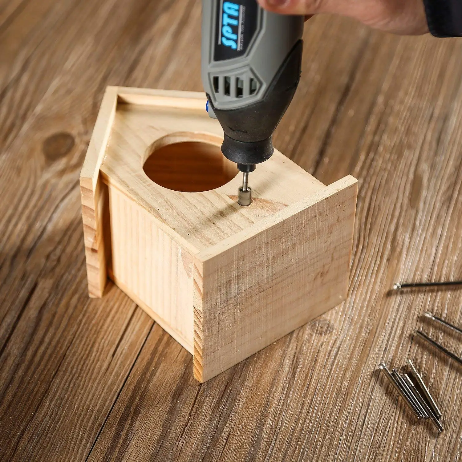 Woodworking Router Bit HSS Milling Cutter for Dremel Rotary Tools DIY Wood Carbide Carving Engraving Trimming Drilling Carpentry