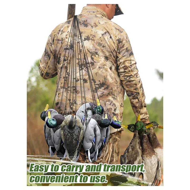 Duck Decoy Rig For Waterfowl Hunting - 48In Outdoors Texas-Style Anchor Rigging Line Accessories