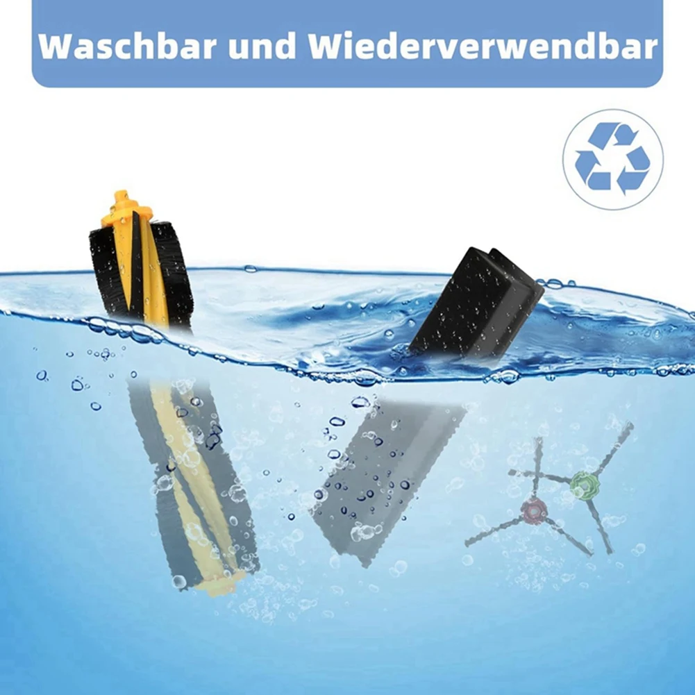 THIVN-For Ecovacs Deebot N8/N8+/N8 Pro/ Main Side Brush Made Of High Quality Materials