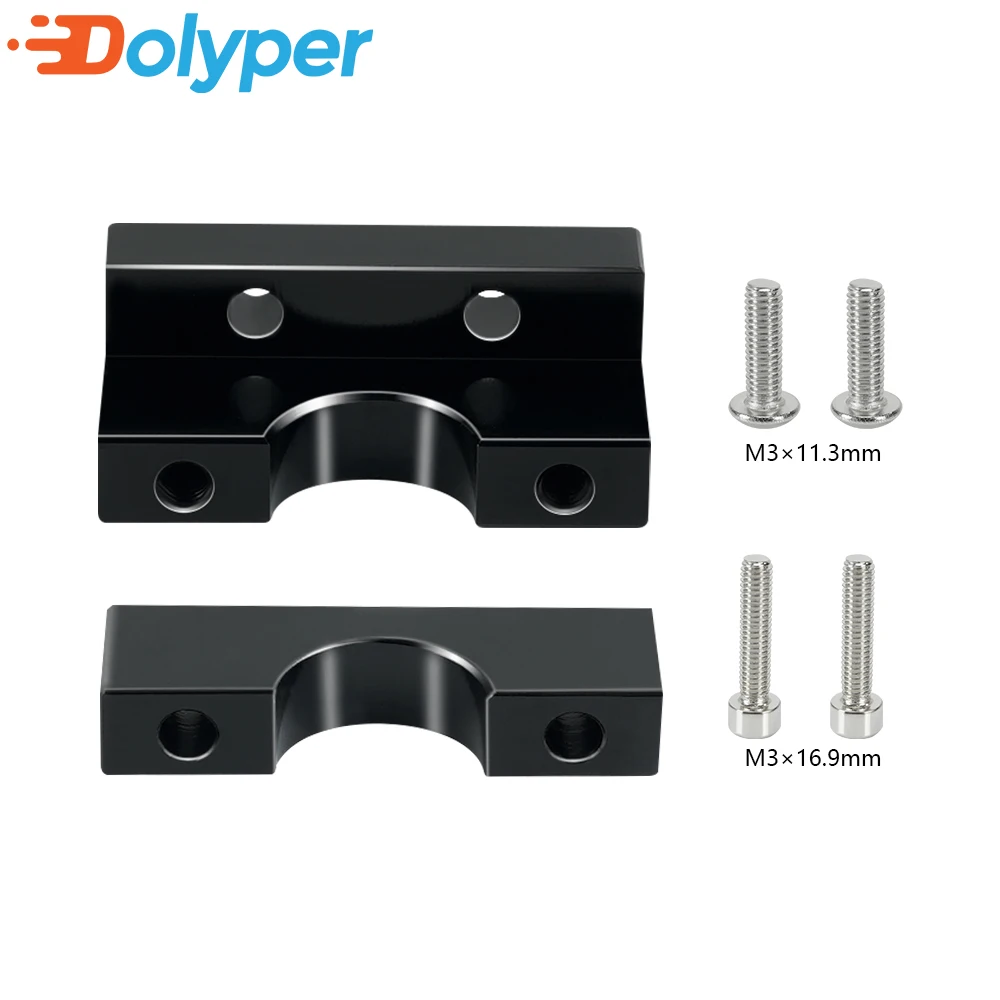 

Фиксированный блок Dolyper V6 Hotend E3D V6 Volcano, металлический экструдер, монтажный кронштейн «сделай сам» для 3D-принтера, запчасти Ender3 CR10 серии