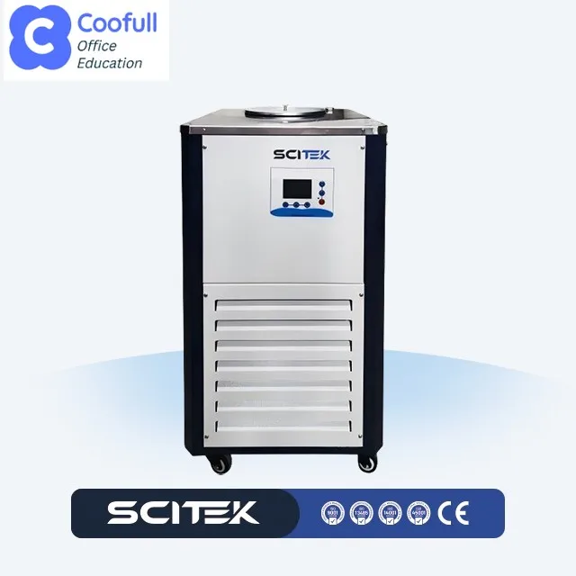 Low-Temperature Cooling Liquid Circulator with PT100 Temperature Sensor External Circulation