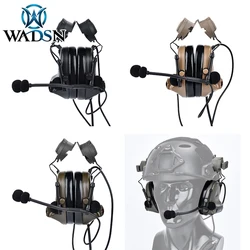 WADSN Tactical FAST Helmet C1 C2 COMTAC 2 Headset Shooting Noise Reduction Earphone Outdoor Hunting Communication Headphone