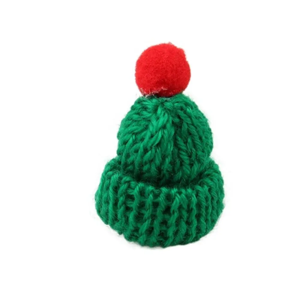 Bufanda de cuello 1:12 ropa para muñecas gorra juego de simulación bufanda de muñeca de Navidad simulación suave Mini sombrero de muñecas de Navidad niños/niños/niños pequeños