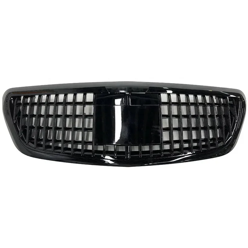 

Glossy Black Facelift Style Car Front Grille Fit for S Class S400 S450 S500 Year 2014-2020