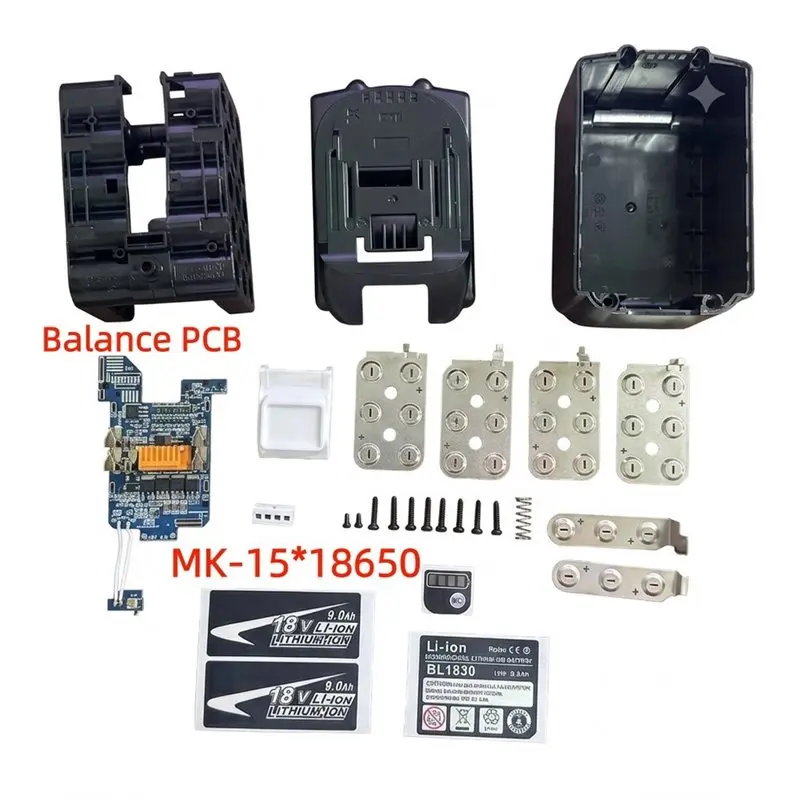 Protective Board For Makita 18V Lithium Battery- BL1890 Case Material 15 X 18650-ABFT