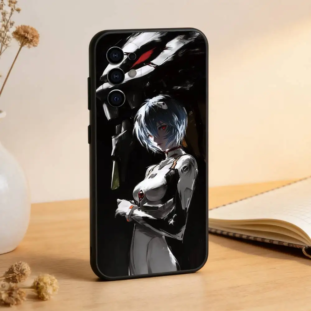 Neon Genesis Evangelion Phone Case For Samsung S25,S24,S21,S22,S23,S30,Ultra,S20,Plus,Fe,Soft Silicone Black Cover view 6