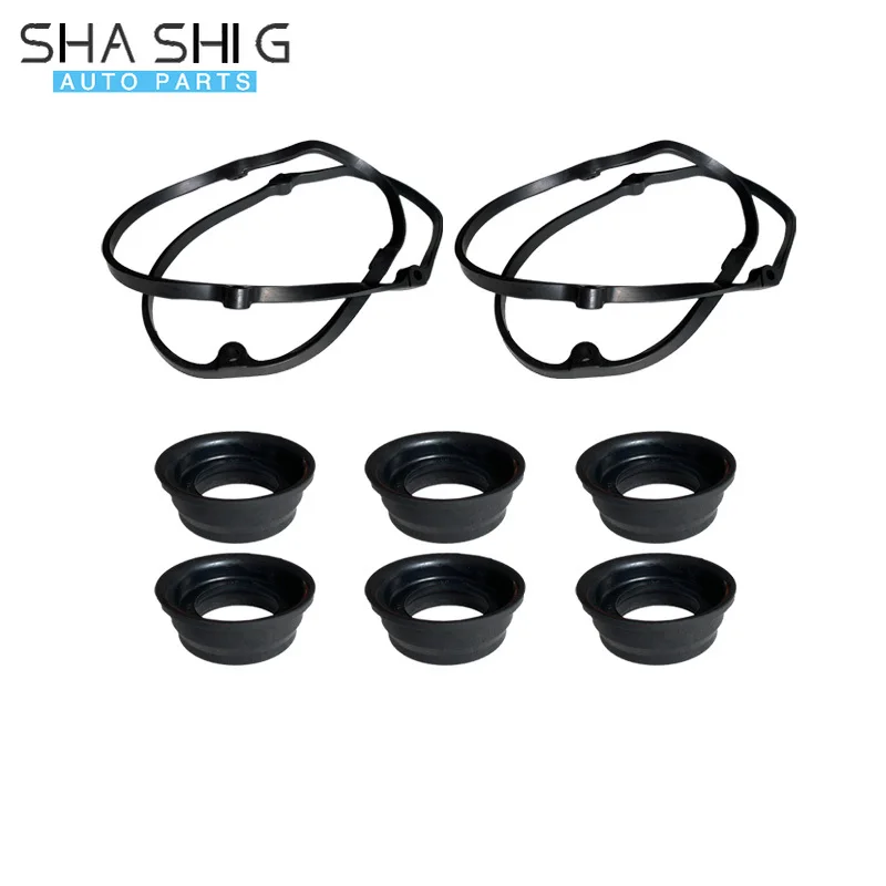 

MD198128 A Set Valve Gasket Sealing Ring Spark Plug Seal for Mitsubishi Pajero V43 V73 V93 L200 K76T KB9T 6G72 6G74 MD303148