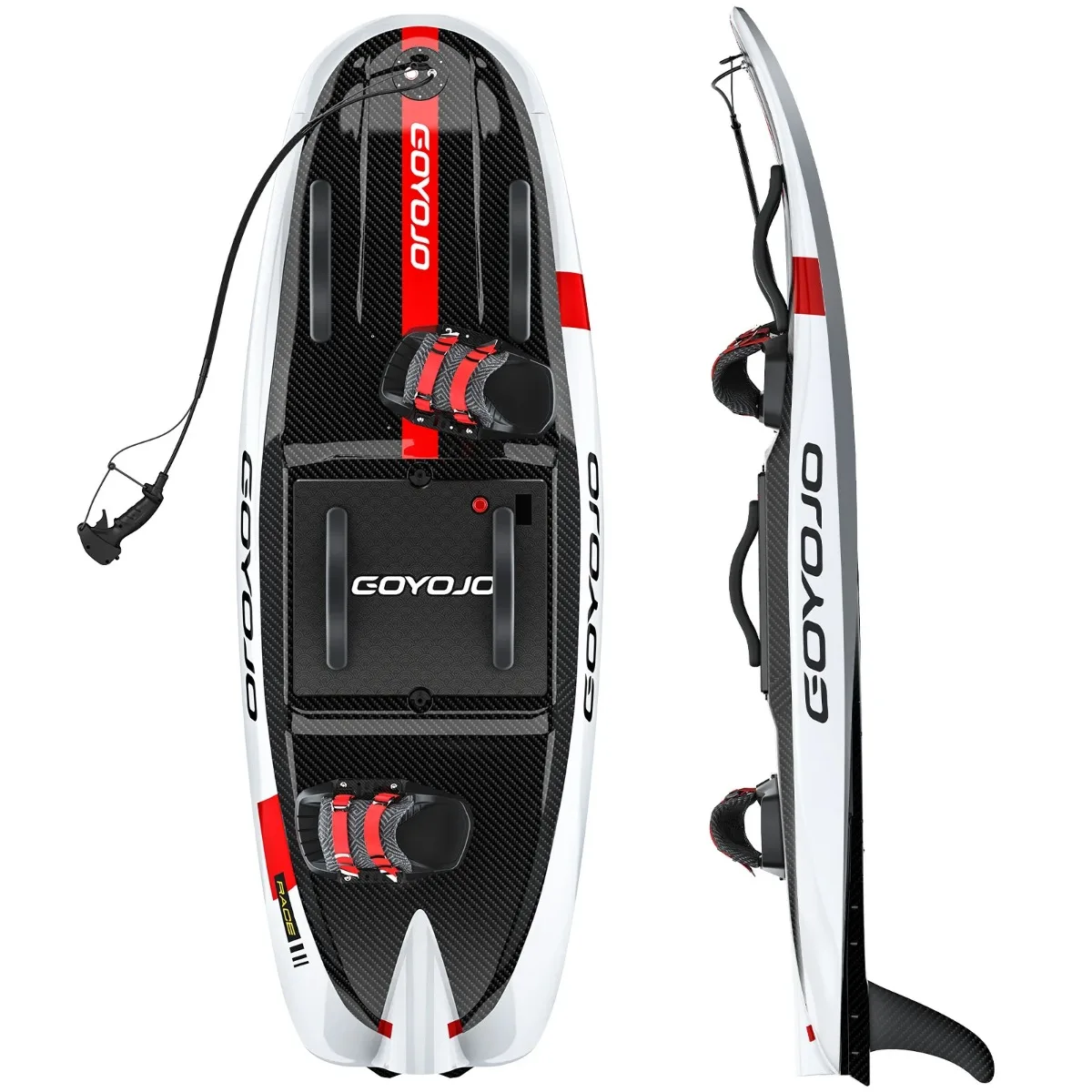 GOYOJO 15KW Carbon Fiber Electric Surfboard Professional  Motor Jetboard 60km/h Fast Speed Water Sports Efoil Jet Surfing Board