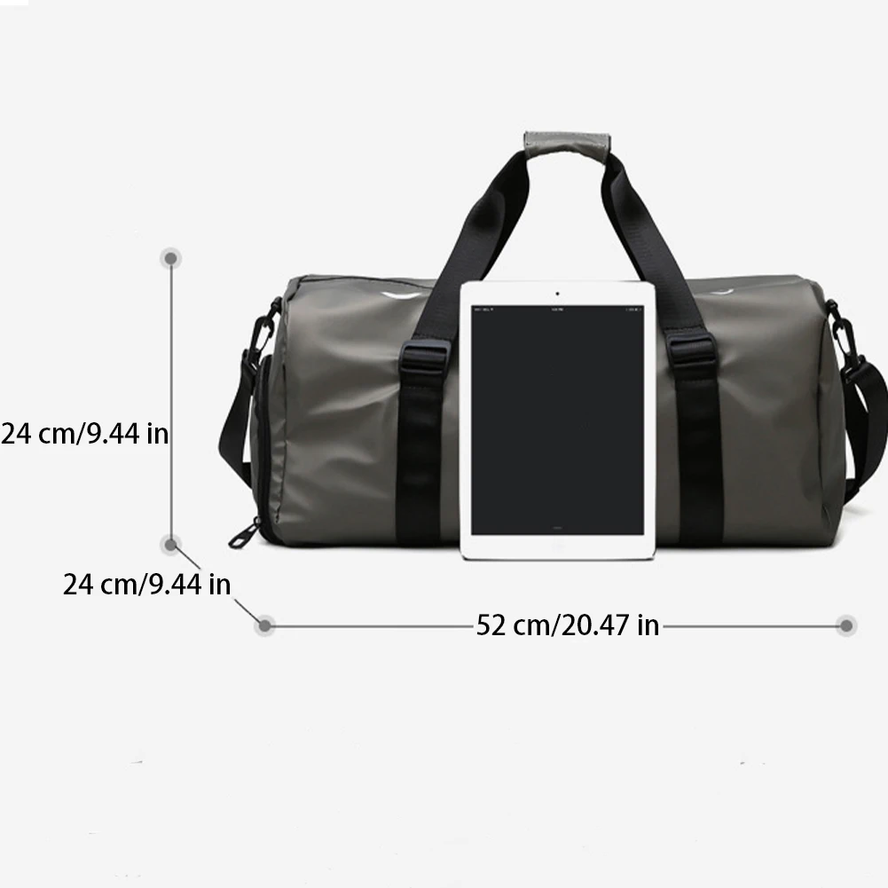 Syzm Grote Capaciteit Gym Tassen Voor Fitness Training Outdoor Reizen Sport Totes Bag Multifunctionele Droog Nat Scheiding Tassen