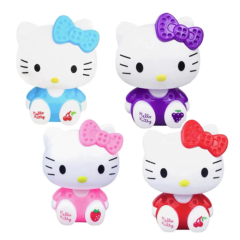 HelloKitty-adorno de dibujos animados Kawaii para decoración de tartas, figura de Anime, adornos para tartas de frutas, regalo, accesorios para hornear