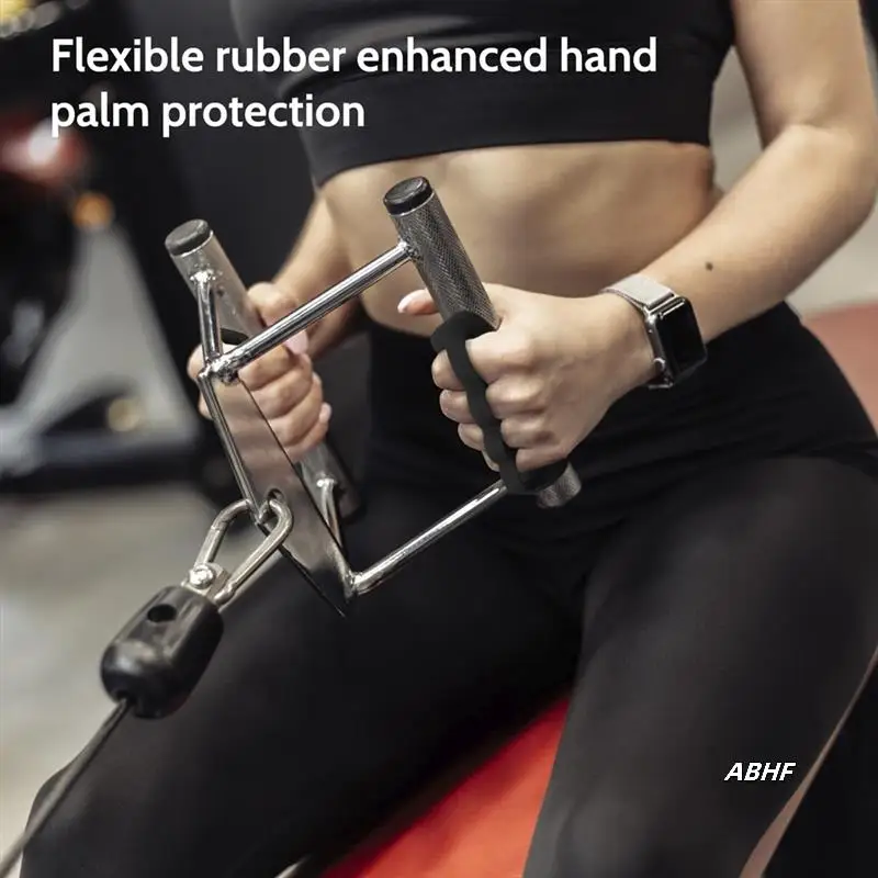 

Anti-Slip Workout Grips: New Rubber Gym Grips Deadlifts Palm Protection Gloves For Weight Lifting, Dumbbell, Deadlift