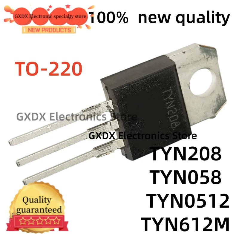 10-20-30 pieces 100% new TYN208 TYN058 TO220 TYN0512 TYN612M electronic TO-220 commonly used unidirectional thyristors