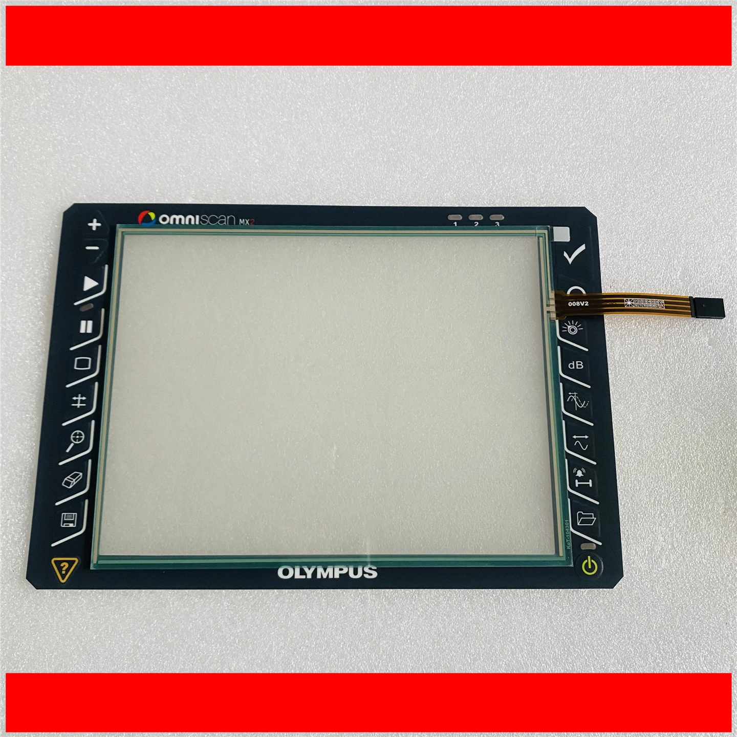 Brand New For OLYMPUS Omniscan MX2 -- Membrane switch Keypad Touch screen panel Touchpad