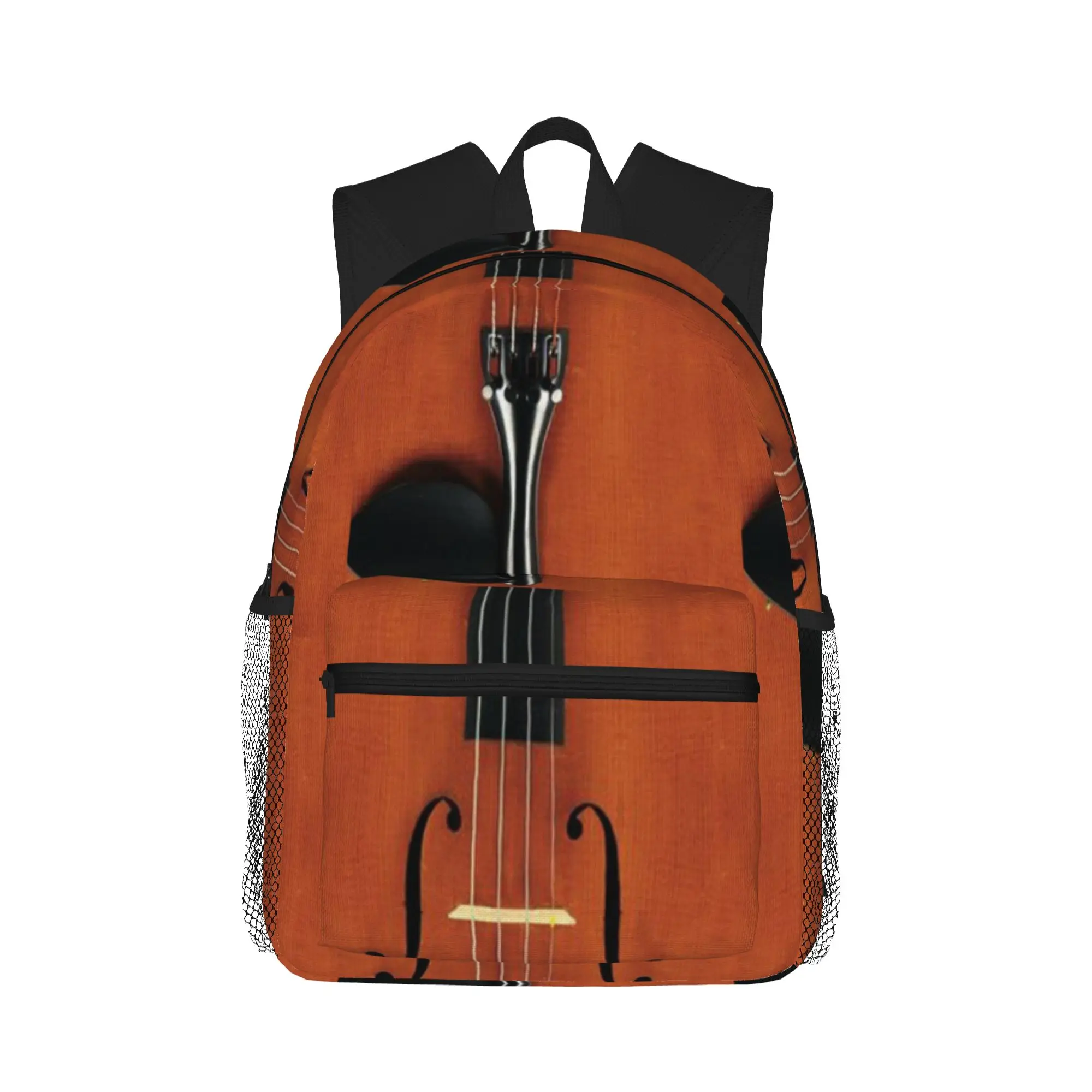 

Violin Vintage Casual Backpack for Students and Adults Men's backpack
