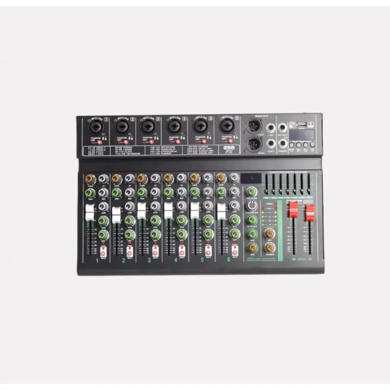 6 Channel Mixer Professional Low Noise High Quality Factory Direct