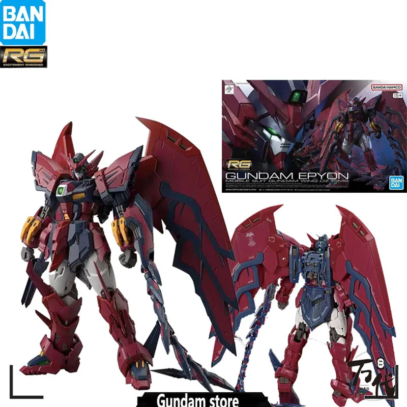 

Оригинальная коробка BANDAI Gundam RG 1/144 Epyon Mobile Suit Gundam Wing OZ-13MS аниме экшн-фигурки сборная коллекционная игрушка