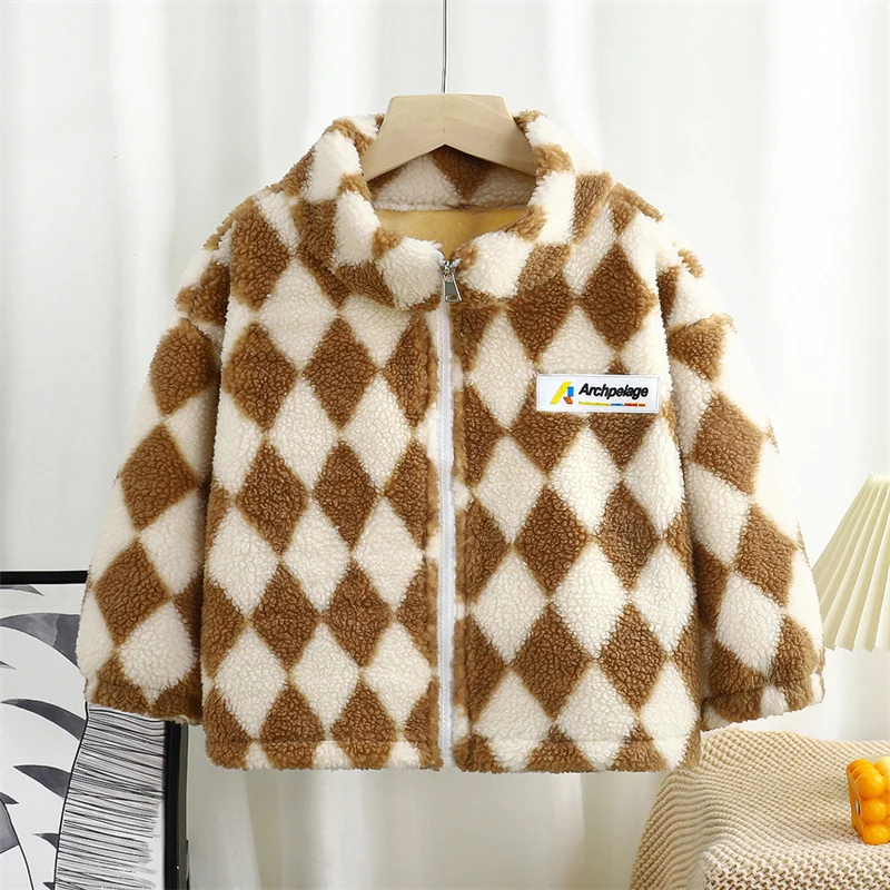 

Boys Coat Jacket Cotton Outerwear Overcoat 2023 Winter Autumn Sport High Quality Children's Warm Clothing