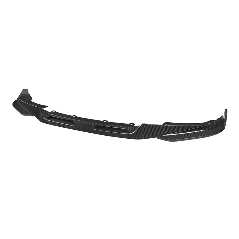 For BMW G22 G23 Coupe 2021+ SQ Style 100% Dry Carbon Fiber Front Bumper Lip