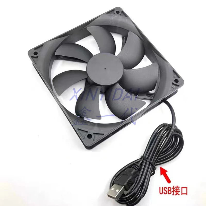 

5/6/8/9/12cm power bank/set-top box/optical modem/router/chassis 5V USB cooling fan
