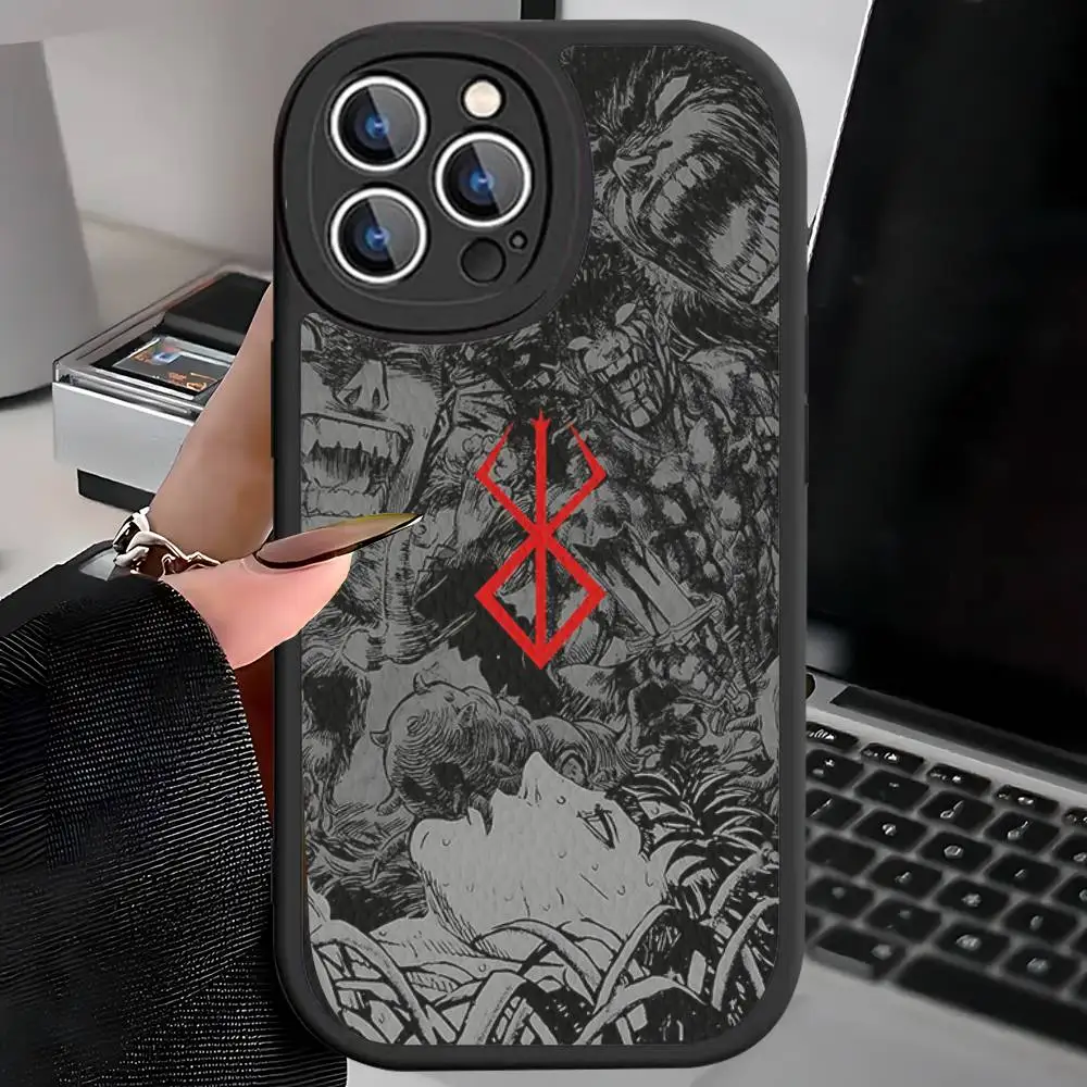 حافظة هاتف جديدة من الجلد الصلب لهاتف آيفون 14 13 16 Mini 15 14 11 12 Pro Max Plus Fundas