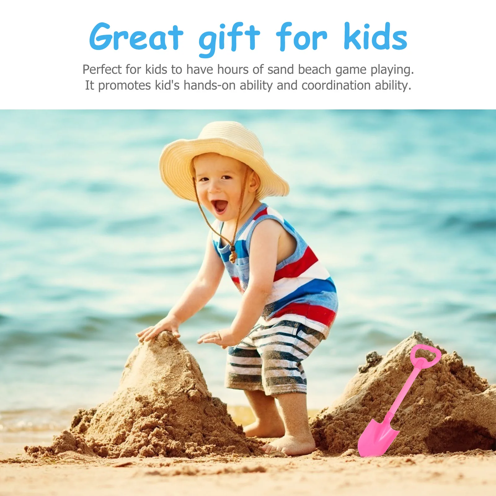 4 個のビーチ砂シャベル子供用クリエイティブプラスチックシャベルセット屋外遊び砂場子供ビーチ遊具
