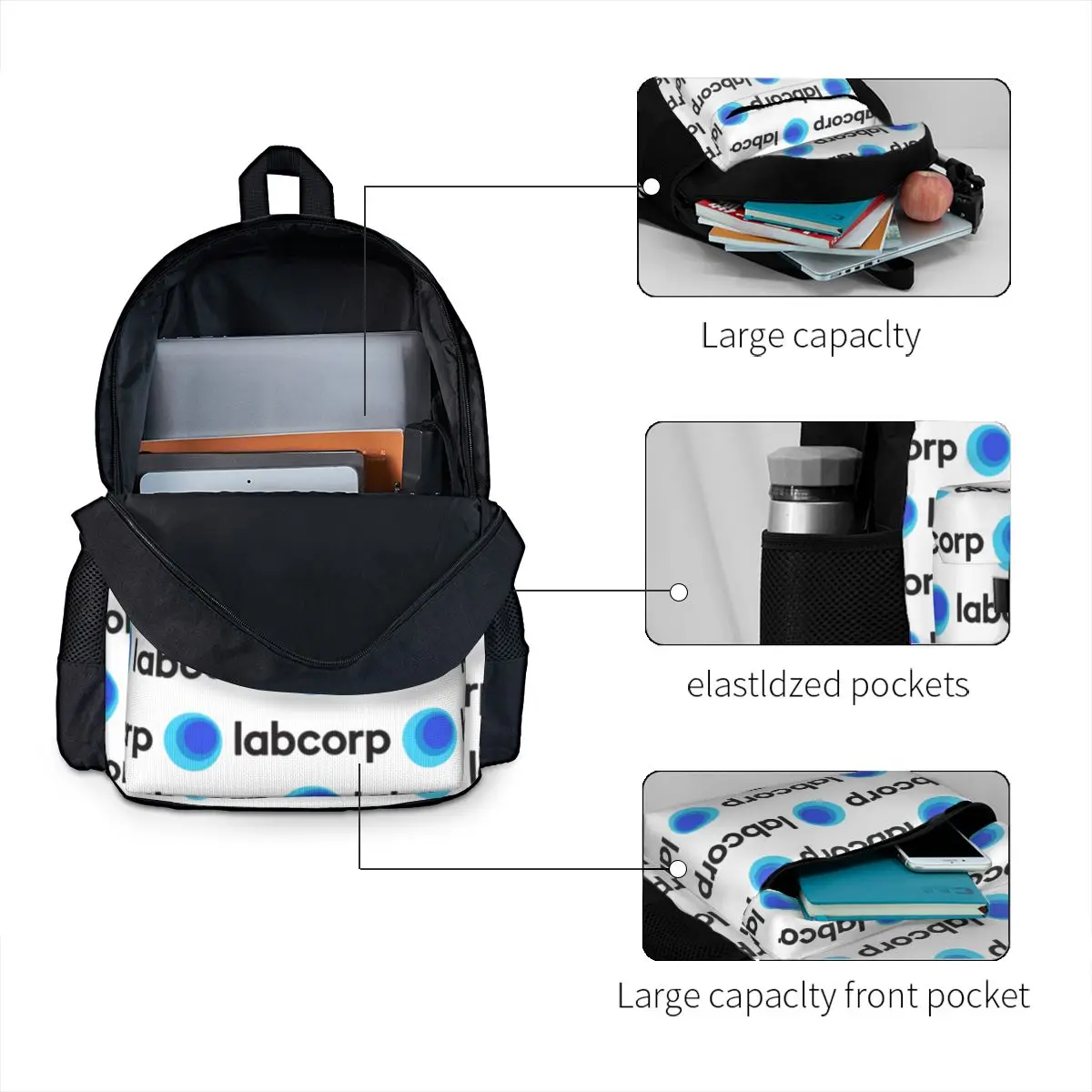 Labcorp Rucksäcke Jungen Mädchen Bücher tasche Kinder Schult aschen Cartoon Kinder Rucksack Reise Rucksack Umhängetasche große Kapazität