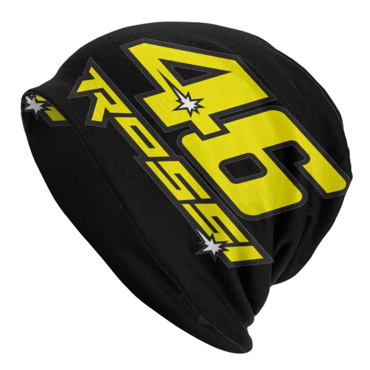 Moto-Gp No 46 Superbike Bonnet Hat Casual Outdoor Skullies Beanies Hats Rossi for Men Women Warm Head Wrap Cap