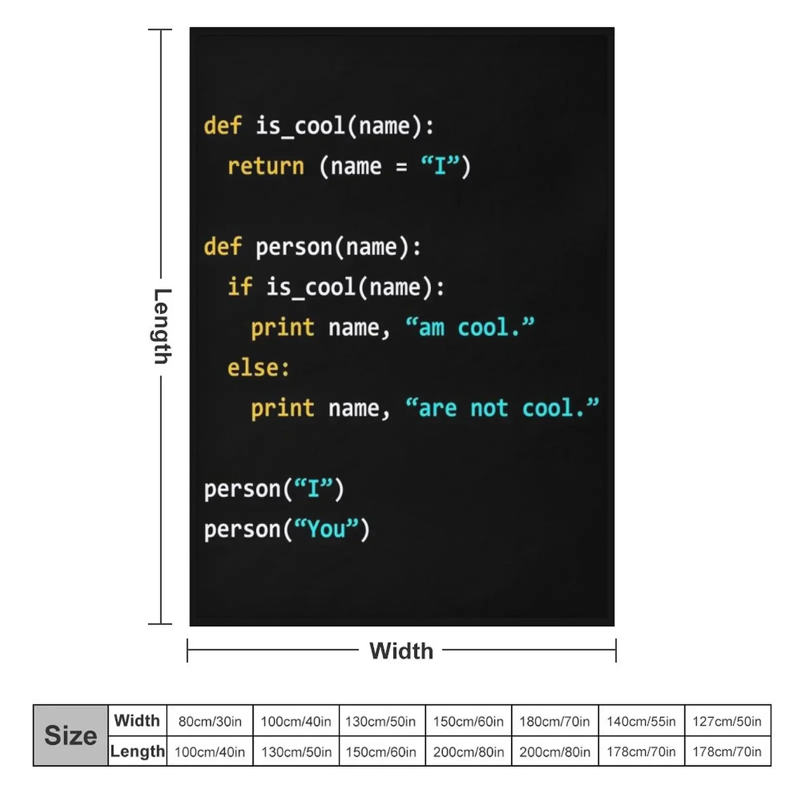 Cool Python Developer Throw Blanket Sofas Bed covers Blankets