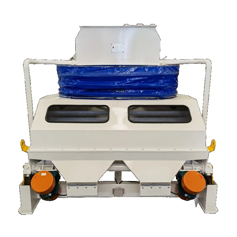 Suction Type Vibration Gravity De-stone Wheat Soybean Grain Processing Stoner Blowing Stone-removing Machine Bearing
