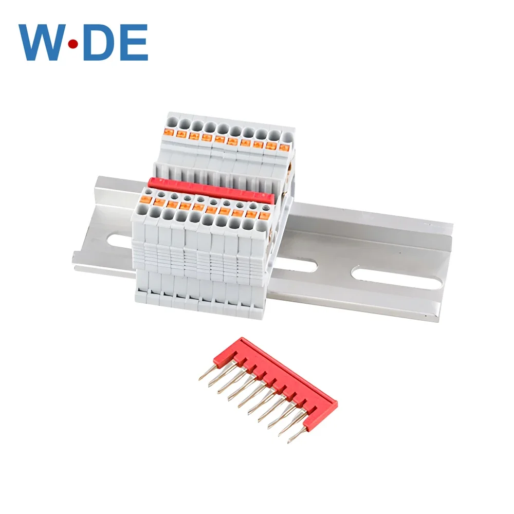 1 Piece Jumper Bridge FBS 10-3.5 PLUG IN Bridge Accessories For PT1.5 PT1.5-TWIN PT1.5-QUATTRO PTTB 1.5 DIN Rail Terminal Blocks