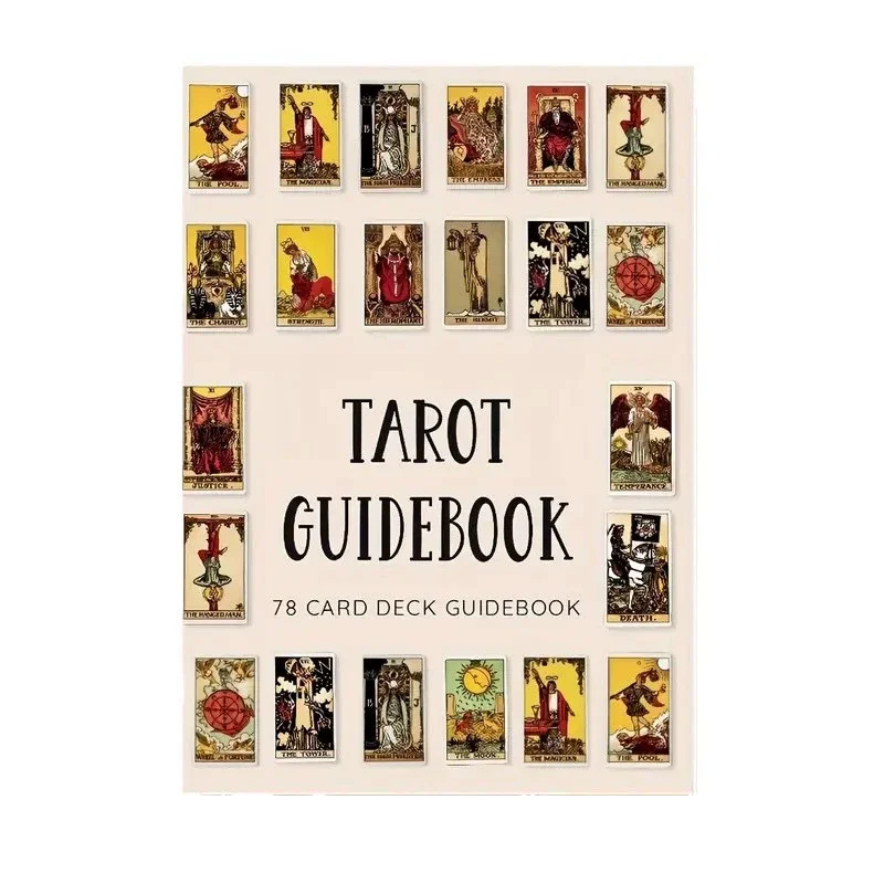 

TAROT GUIDEBOOK 78 CARD DECK GUIDEBOOK: A Guide to Psychic Tarot Reading Book English Book