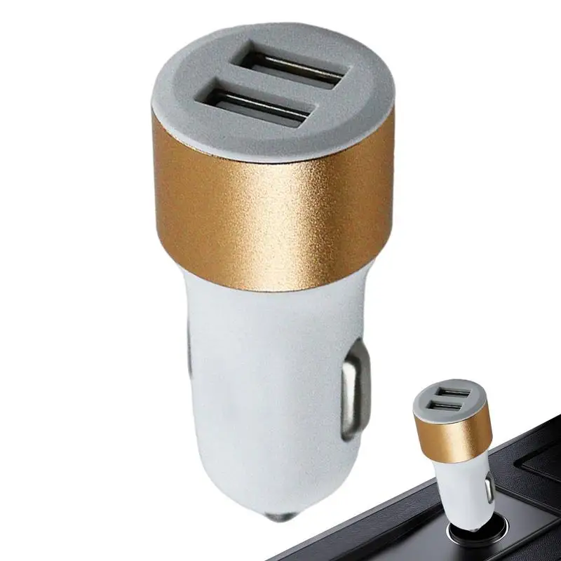 

Super Fast Car Charger 12-24V Fast Charging Dual Ports USB Charger Lighter USB Charger Stable Convenient Car USB Socket USB C