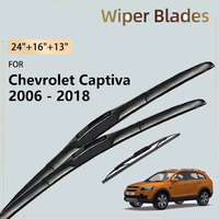 3x Front Rear Wiper Blade For Holden Chevrolet Captiva C100 2006 - 2018 2014 2013 2012 2011 Windshield Windscreen Window Brushes