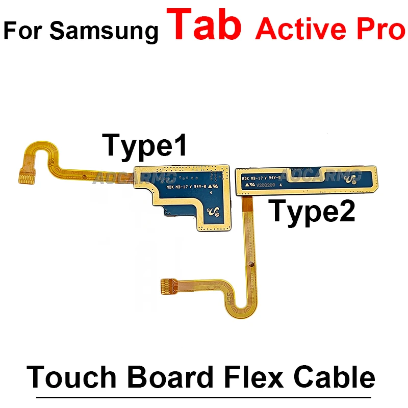 For Samsung Galaxy Tab Active Pro SM- T545 Touch Scren Panel Board S Pen Touch Small Board Flex Cable Replacement Parts