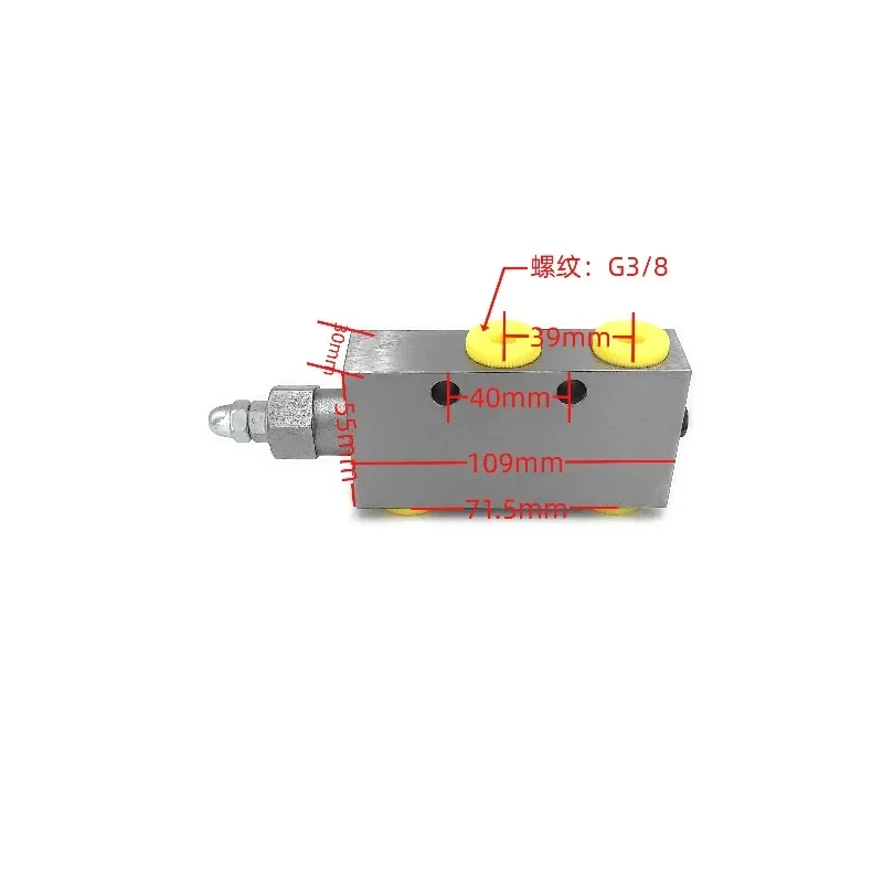 25160 25220 25330 Hydraulic Bidirectional Balance Valves AF BF for Crane Cylinders Lock Check System