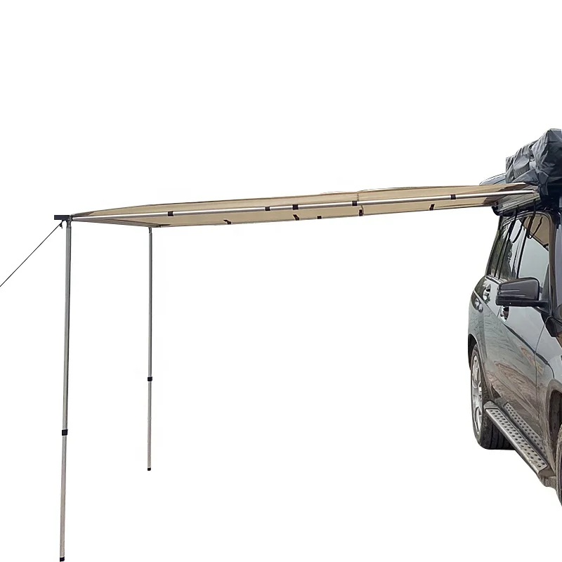 

2026Outdoor Retractable 4x4wd Professional Retractable Car Roof Side Awning Car Roof Tent Side Awning