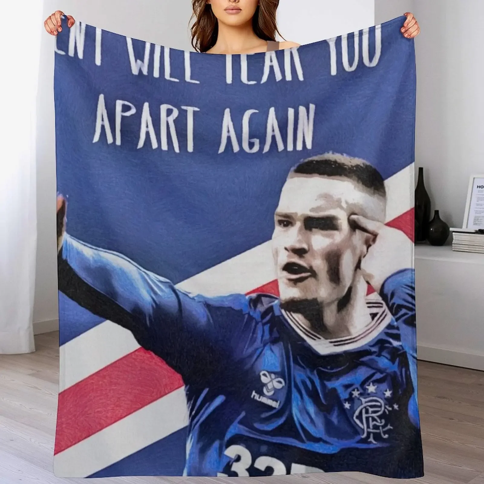 Kent will tear you apart again Throw Blanket Plush Fuzzy Cozy Blanket for Couch Sofa